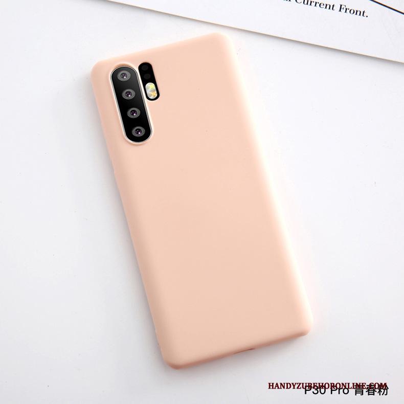 Huawei P30 Pro Hoes Siliconen Hoesje Telefoon Anti-fall Bescherming Leren Etui Zacht