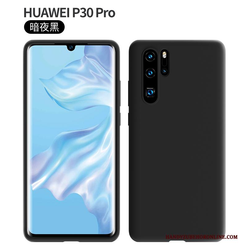 Huawei P30 Pro Hoesje Effen Kleur Groen Nieuw Trendy Merk Net Red Echte Bescherming