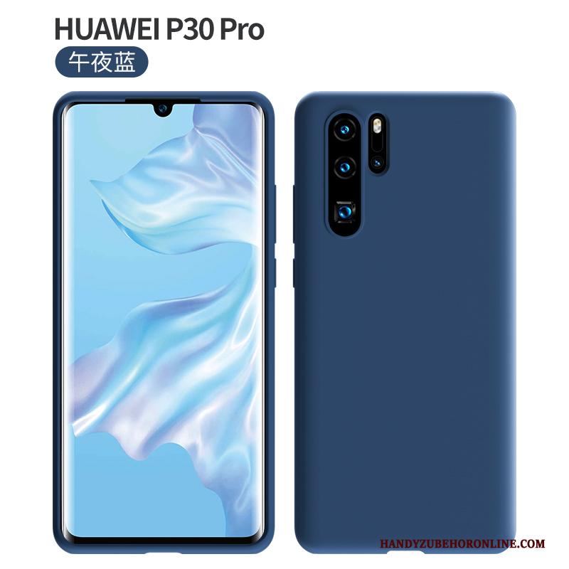 Huawei P30 Pro Hoesje Effen Kleur Groen Nieuw Trendy Merk Net Red Echte Bescherming