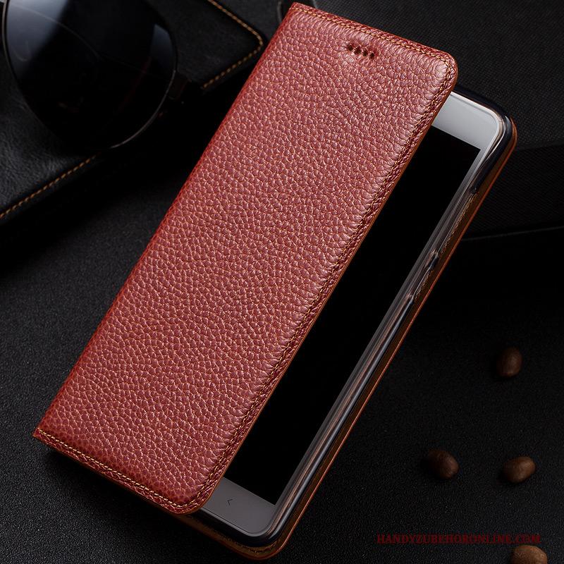Huawei P30 Pro Hoesje Telefoon All Inclusive Echt Leer Soort Aziatische Vrucht Leren Etui Bescherming Patroon