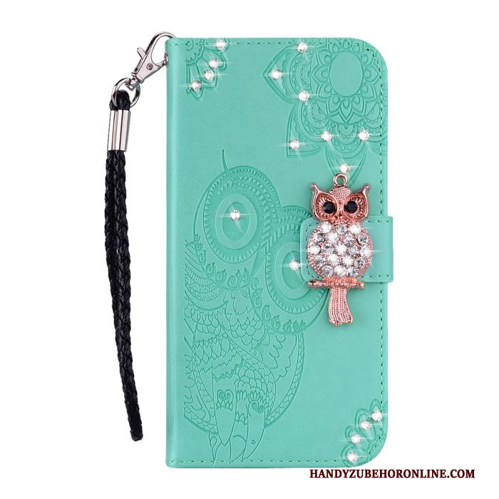 Huawei P30 Pro Leren Etui Goud All Inclusive Bescherming Hanger Hoesje Telefoon Kat