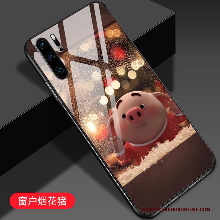 Huawei P30 Pro Mini Hoes Bescherming Hoesje Telefoon Glas Persoonlijk Anti-fall