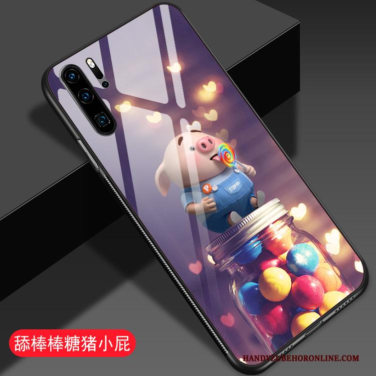 Huawei P30 Pro Mini Hoes Bescherming Hoesje Telefoon Glas Persoonlijk Anti-fall