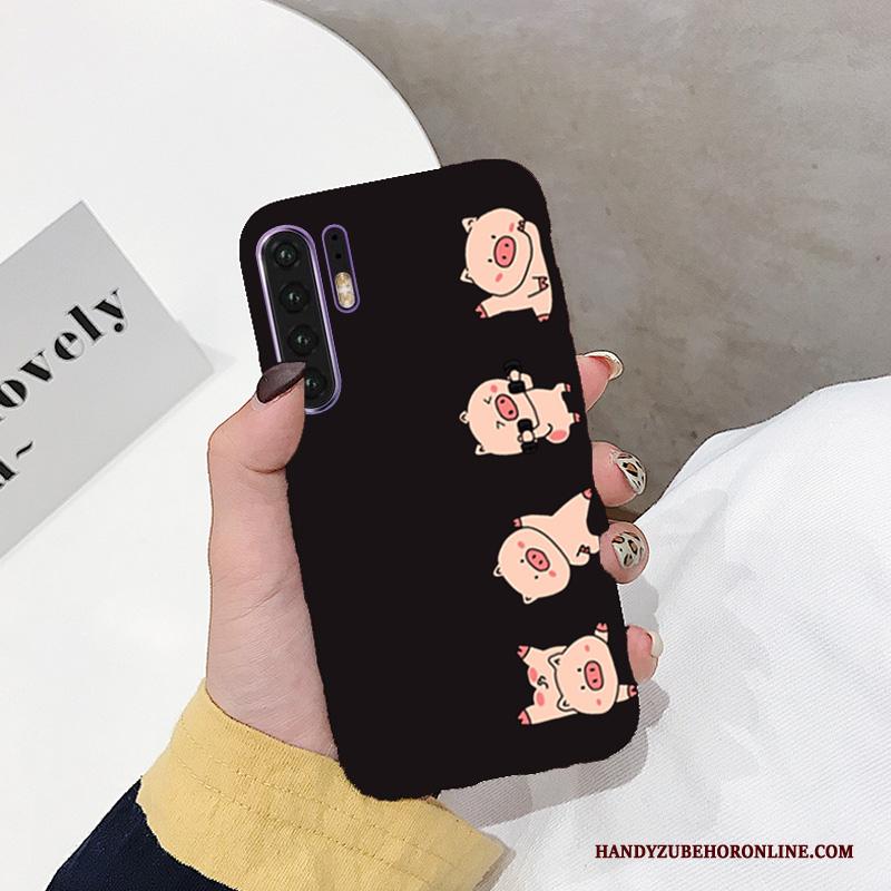 Huawei P30 Pro Rood Lovers Anti-fall Hoes Siliconen Mobiele Telefoon Hoesje