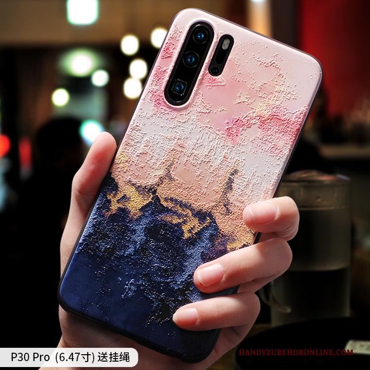 Huawei P30 Pro Schrobben Dun Zacht Anti-fall Hoes Hoesje Telefoon Nieuw