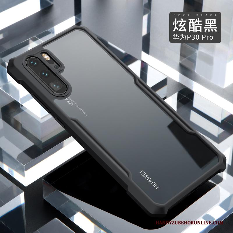 Huawei P30 Pro Trendy Merk Anti-fall All Inclusive Hoes Net Red Schrobben Hoesje Telefoon