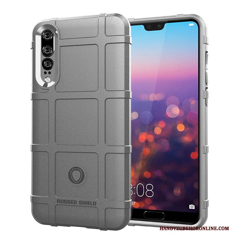 Huawei P30 Schrobben Siliconen All Inclusive Hoesje Trendy Merk Anti-fall Mobiele Telefoon