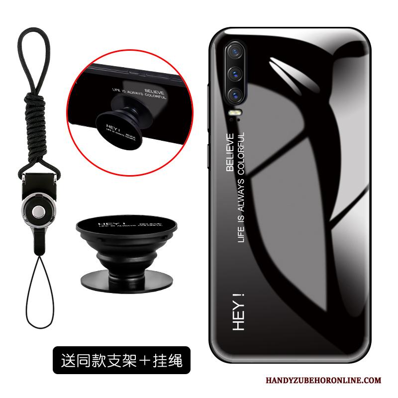 Huawei P30 Zacht Verloop Mode Hoesje Telefoon Net Red Persoonlijk Purper