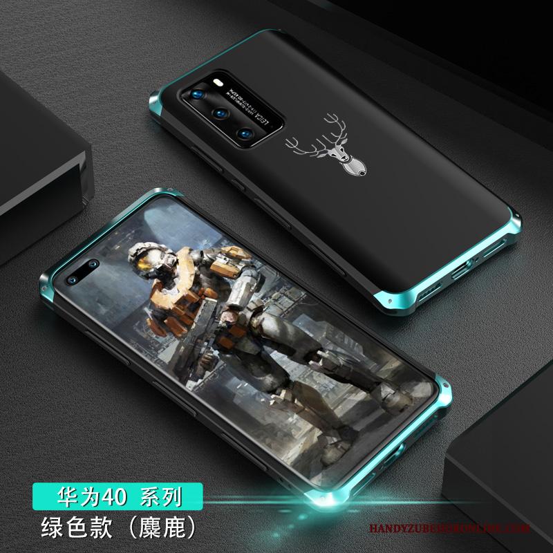 Huawei P40 Anti-fall Hard Purper Hoesje Telefoon Nieuw Persoonlijk