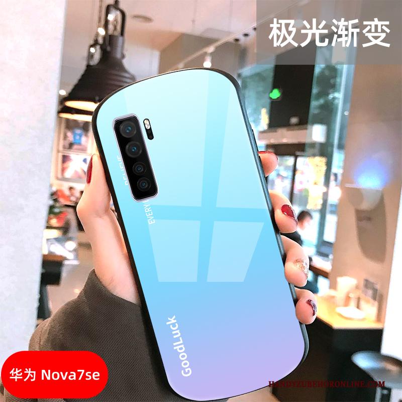 Huawei P40 Lite 5g Trendy Merk Hoes Scheppend Rondje All Inclusive Mini Hoesje Telefoon