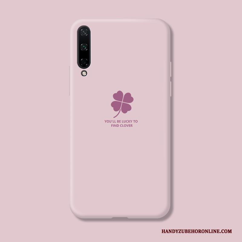 Huawei P40 Lite E Roze Lovers Zacht Hoesje Telefoon Eenvoudige Scheppend Siliconen