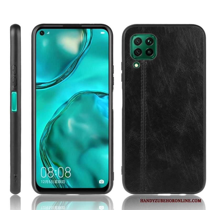 Huawei P40 Lite Zacht Blauw All Inclusive Hoes Bescherming Eenvoudige Hoesje