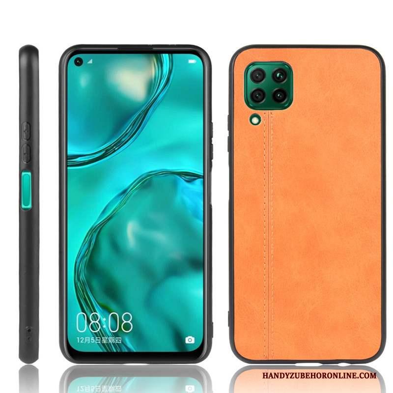 Huawei P40 Lite Zacht Blauw All Inclusive Hoes Bescherming Eenvoudige Hoesje