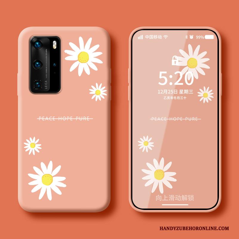 Huawei P40 Pro Hoesje Zacht Scheppend Mooie Bescherming Anti-fall Lovers Mini