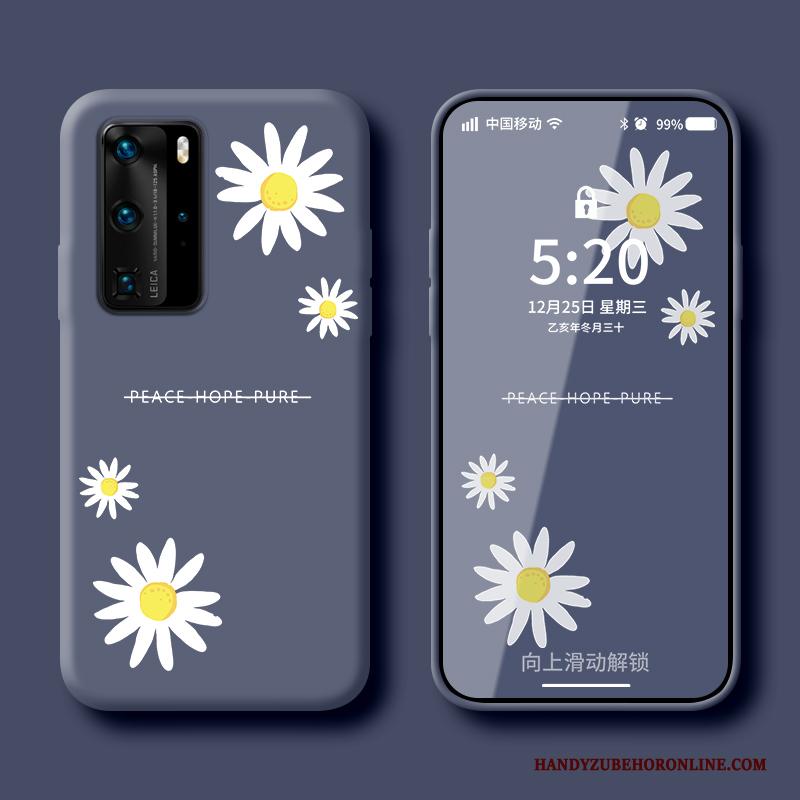 Huawei P40 Pro Hoesje Zacht Scheppend Mooie Bescherming Anti-fall Lovers Mini