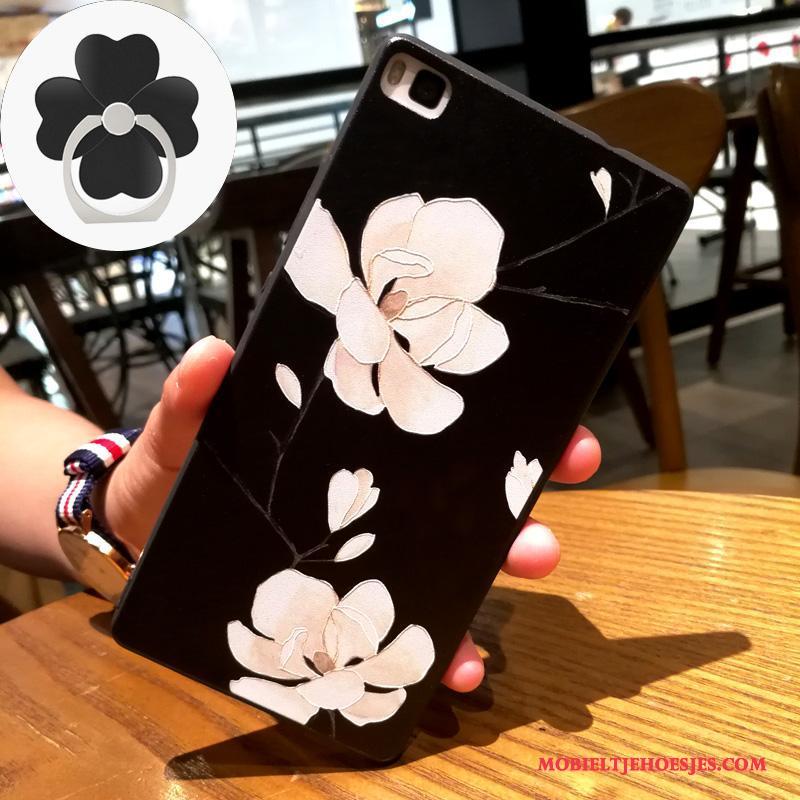 Huawei P8 Bescherming Trend Hoge Hoes Hoesje Kunst Siliconen