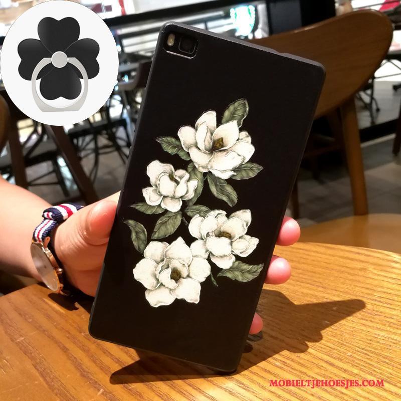 Huawei P8 Bescherming Trend Hoge Hoes Hoesje Kunst Siliconen