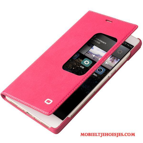 Huawei P8 Hoesje Mobiele Telefoon Anti-fall Hoes Leren Etui Folio Bescherming Hoge