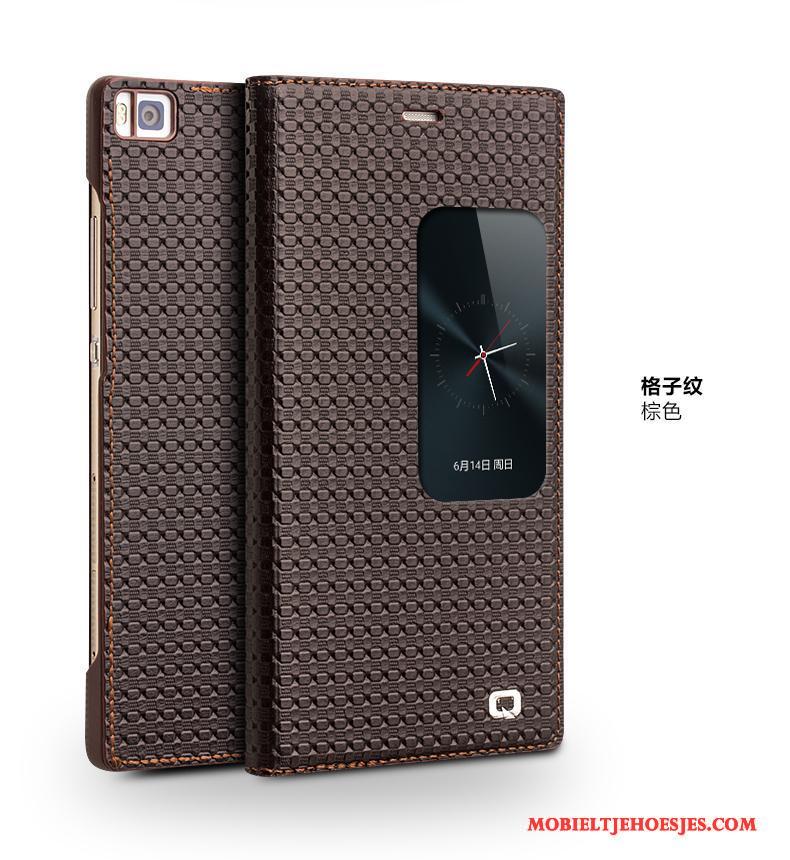 Huawei P8 Hoesje Mobiele Telefoon Anti-fall Hoes Leren Etui Folio Bescherming Hoge