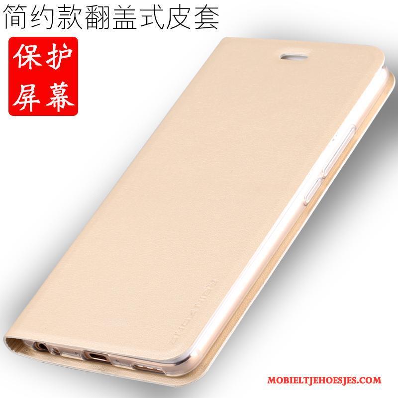 Huawei P8 Lite Hoes Hoesje Telefoon Mobiele Telefoon Jeugd Purper Bescherming Folio