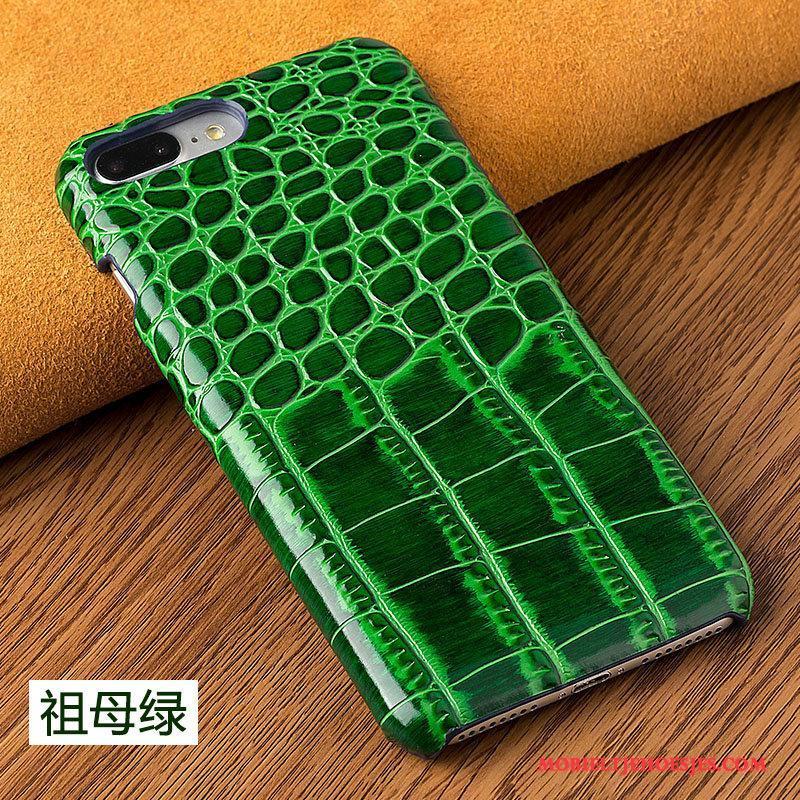 Huawei P9 Achterklep Bescherming Hoesje Telefoon Luxe Groen Donkerblauw Leren Etui