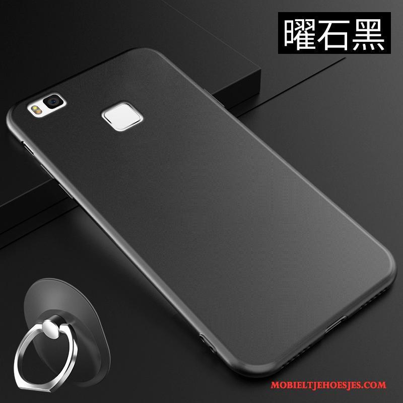 Huawei P9 Lite Hoesje Roze Hoes Anti-fall Siliconen Jeugd Eenvoudige Persoonlijk
