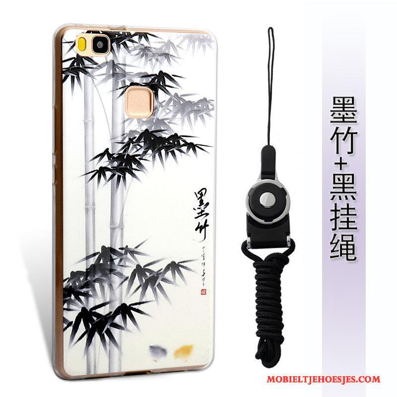 Huawei P9 Lite Hoesje Telefoon Zacht Bescherming Hanger Jeugd Siliconen