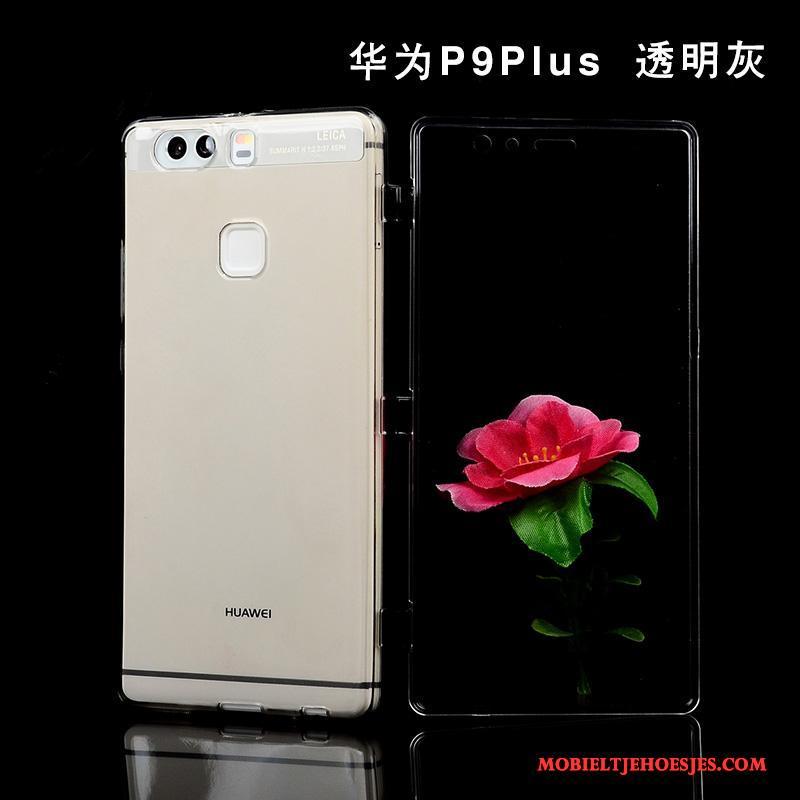 Huawei P9 Plus Hoesje Anti-fall Mobiele Telefoon All Inclusive Purper Zacht Hoes Bescherming