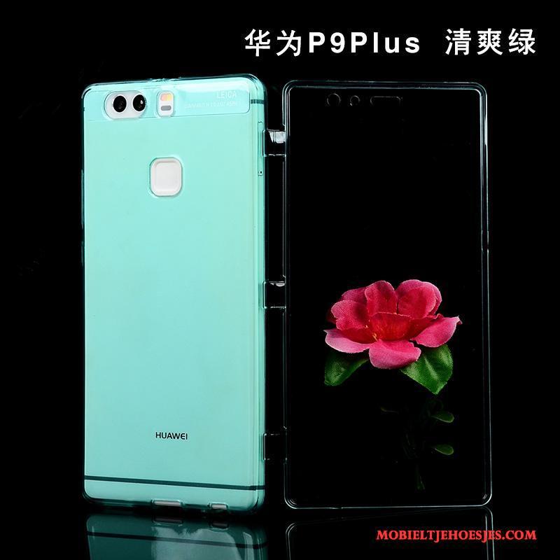 Huawei P9 Plus Hoesje Anti-fall Mobiele Telefoon All Inclusive Purper Zacht Hoes Bescherming