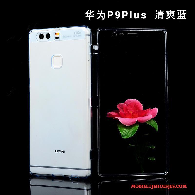 Huawei P9 Plus Hoesje Anti-fall Mobiele Telefoon All Inclusive Purper Zacht Hoes Bescherming