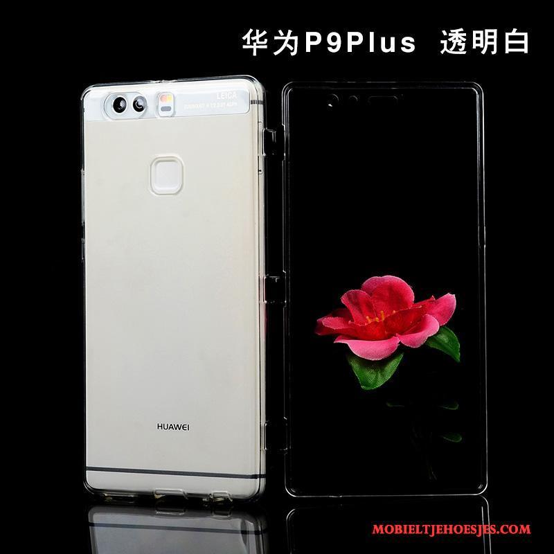 Huawei P9 Plus Hoesje Anti-fall Mobiele Telefoon All Inclusive Purper Zacht Hoes Bescherming