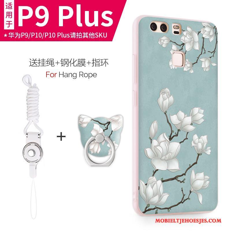 Huawei P9 Plus Hoesje Siliconen Anti-fall Mobiele Telefoon Roze Hoes Zacht All Inclusive