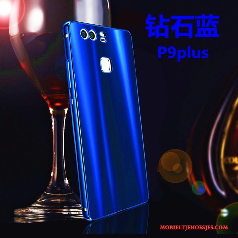 Huawei P9 Plus Hoesje Telefoon Metaal Bescherming Groen Anti-fall Jeugd Omlijsting