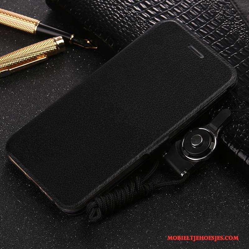 Huawei P9 Plus Leren Etui Roze Mobiele Telefoon Hoesje Clamshell Bescherming All Inclusive
