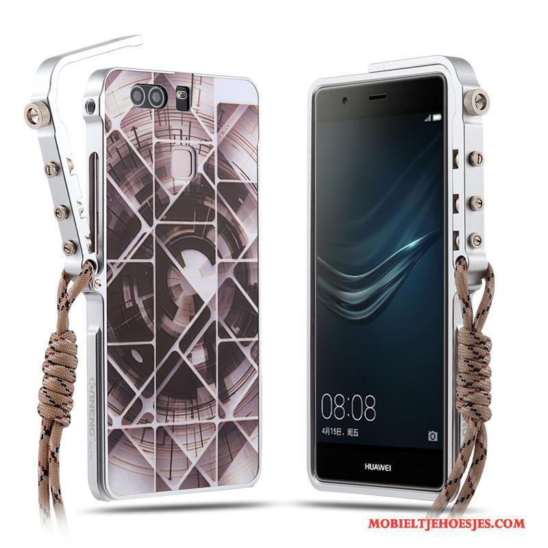 Huawei P9 Plus Mobiele Telefoon Persoonlijk Anti-fall Metaal Hoes Hoesje Telefoon Trend