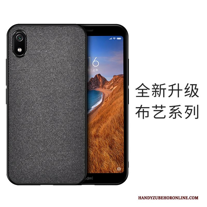 Huawei Y5 2019 Hoesje Telefoon Verbinding Patroon Doek Rood Siliconen Nieuw