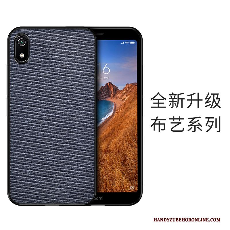 Huawei Y5 2019 Hoesje Telefoon Verbinding Patroon Doek Rood Siliconen Nieuw