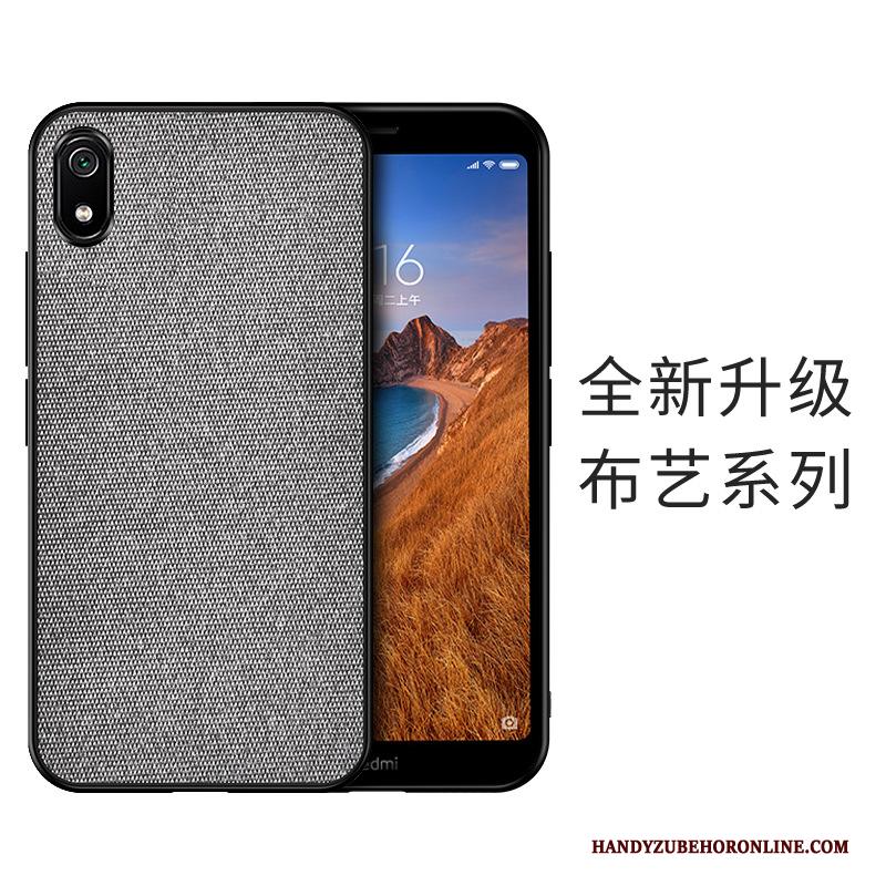 Huawei Y5 2019 Hoesje Telefoon Verbinding Patroon Doek Rood Siliconen Nieuw