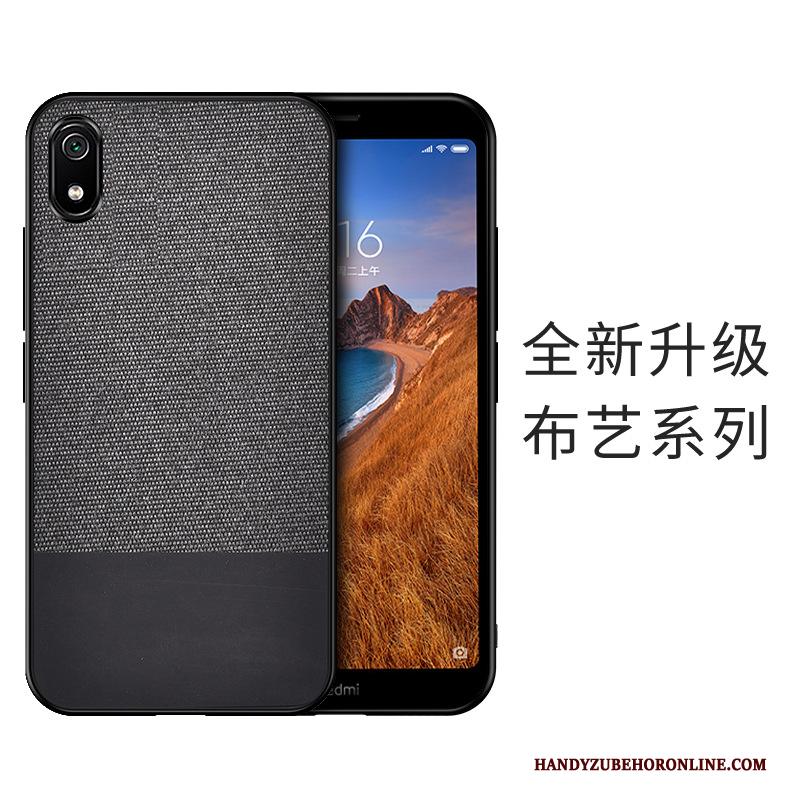 Huawei Y5 2019 Hoesje Telefoon Verbinding Patroon Doek Rood Siliconen Nieuw