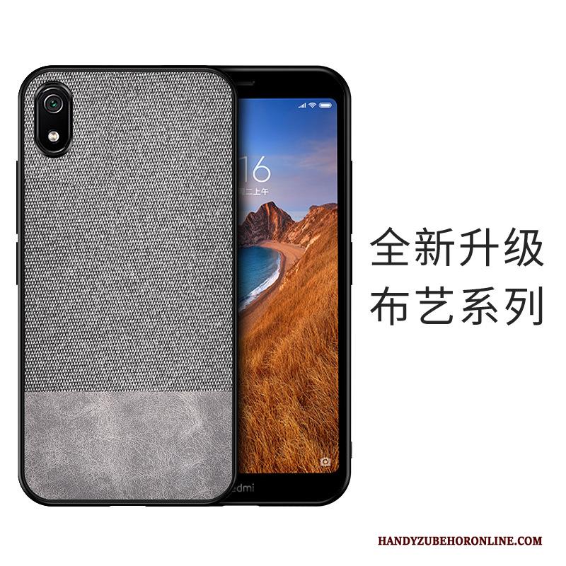 Huawei Y5 2019 Hoesje Telefoon Verbinding Patroon Doek Rood Siliconen Nieuw