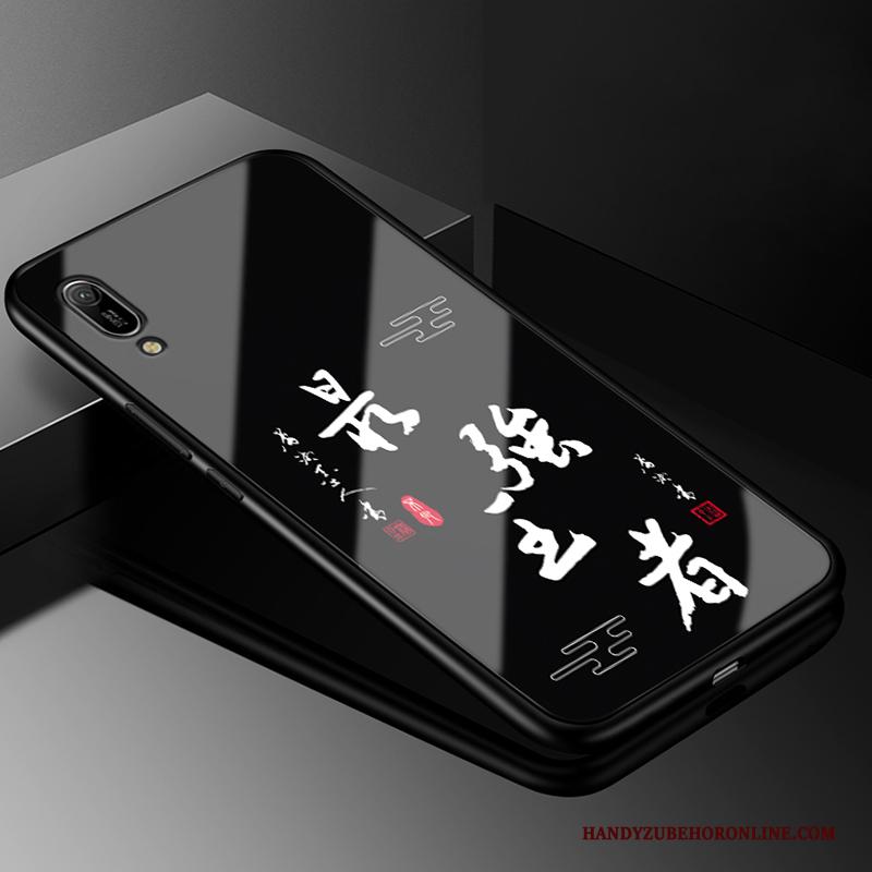 Huawei Y6 2019 Bescherming Siliconen Scheppend Persoonlijk Anti-fall Hoesje Telefoon