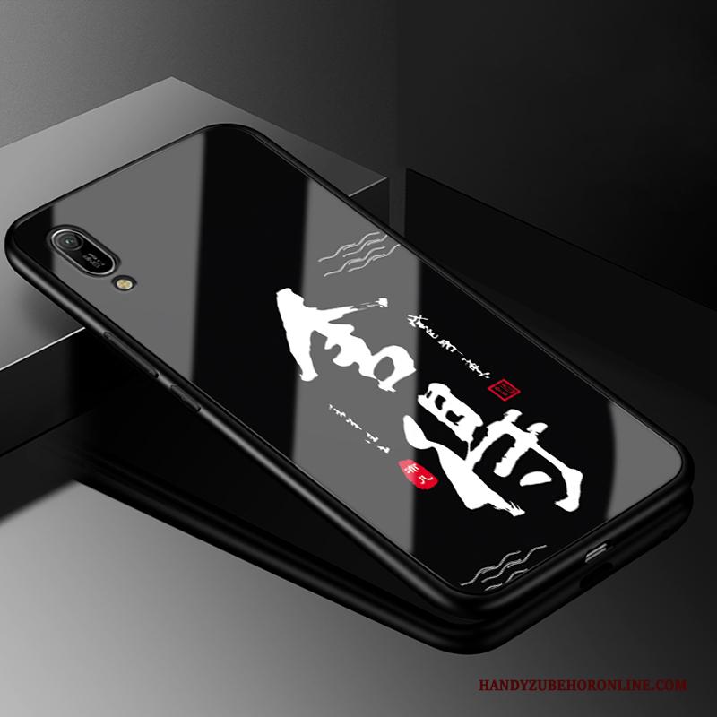 Huawei Y6 2019 Bescherming Siliconen Scheppend Persoonlijk Anti-fall Hoesje Telefoon