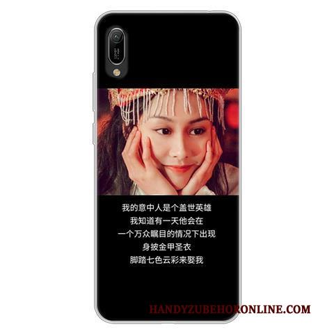 Huawei Y6 2019 Hoesje Persoonlijk Mobiele Telefoon Scheppend Bescherming Hoes Zacht Spotprent