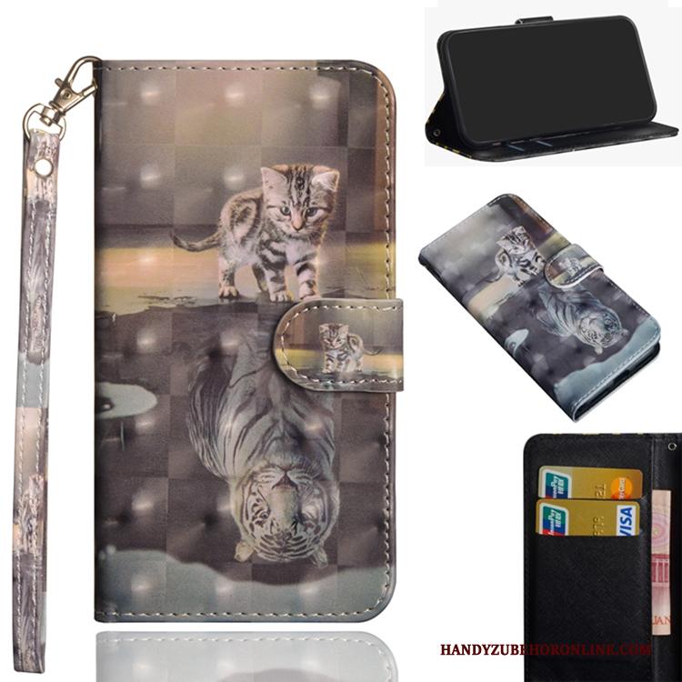 Huawei Y6 2019 Hoesje Telefoon Bescherming Rood