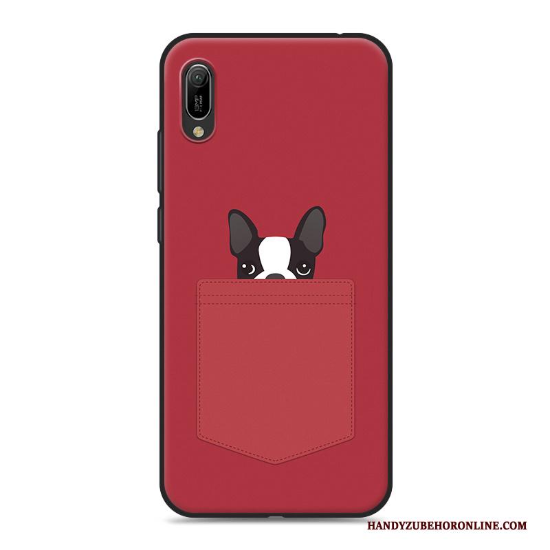 Huawei Y6 2019 Persoonlijk Mooie Siliconen Hoes All Inclusive Hoesje Telefoon Net Red