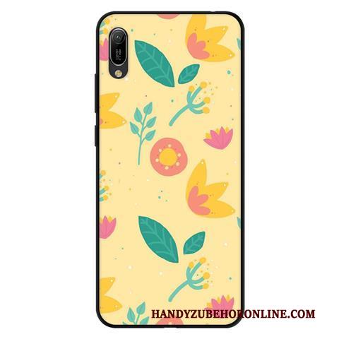 Huawei Y6 2019 Roze Hoes Vers Mobiele Telefoon Anti-fall Hoesje Zacht