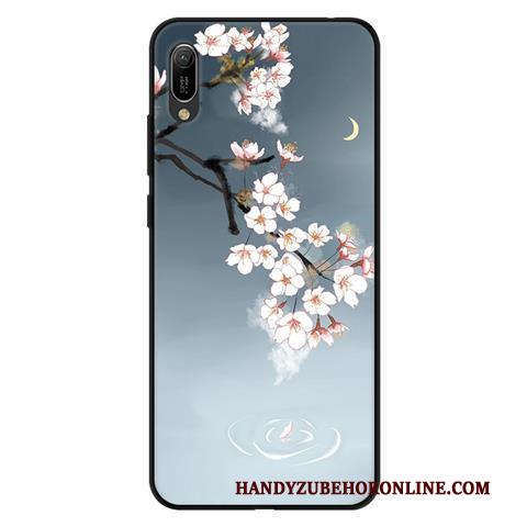 Huawei Y6 2019 Roze Hoes Vers Mobiele Telefoon Anti-fall Hoesje Zacht