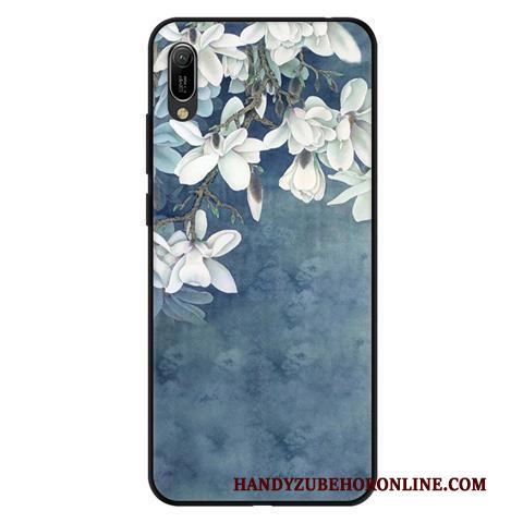 Huawei Y6 2019 Roze Hoes Vers Mobiele Telefoon Anti-fall Hoesje Zacht