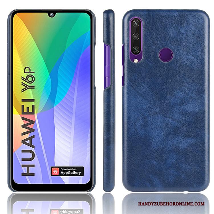 Huawei Y6p Soort Aziatische Vrucht Hard Rood Patroon Anti-fall Hoes Hoesje Telefoon