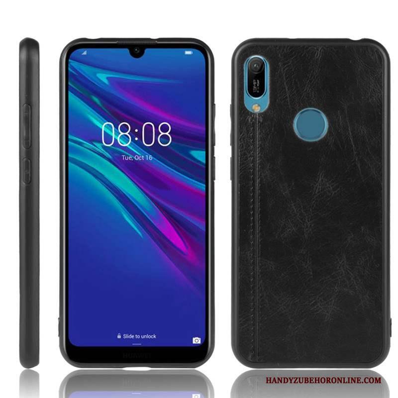 Huawei Y6s Hoesje Bescherming Bedrijf Zacht Donkerblauw All Inclusive Telefoon